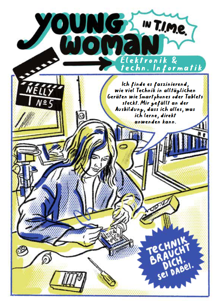 Comic Elektronik Technische Informatik